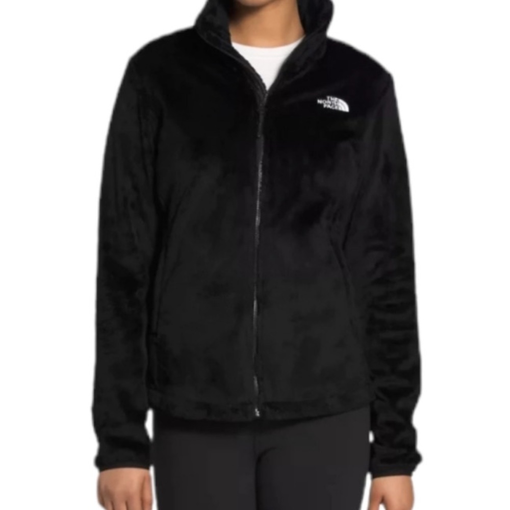 Like NEW The North face Black Faux Fur Jacket